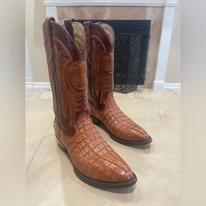 Men’s Brown Caymen Boots Size 8 1/2 D